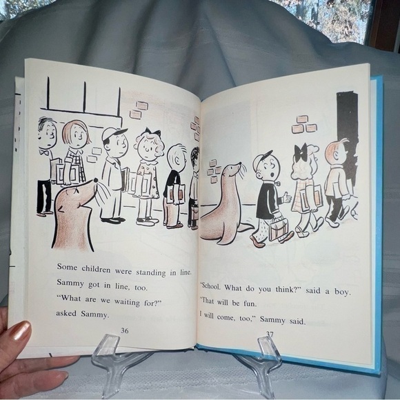 Weekly Reader Book Sammy‎ the Seal I Can Read Harper & Row Vintage EUC Like New - Picture 6 of 8
